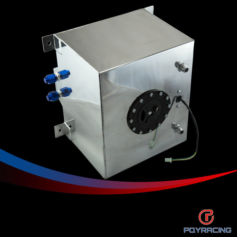 汽车改装 外贸爆款 30L铝制燃油箱适用于通用改装汽车带传感器