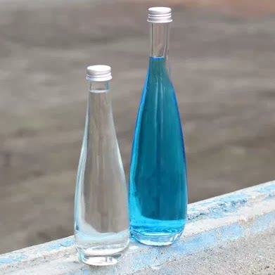 330ml500ml矿泉水瓶白酒瓶酵素红酒瓶 透明厚1斤装原浆酒玻璃空瓶图片