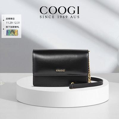 COOGI包包女2025新款小方包时尚百搭单肩斜挎包高级感手提包送礼