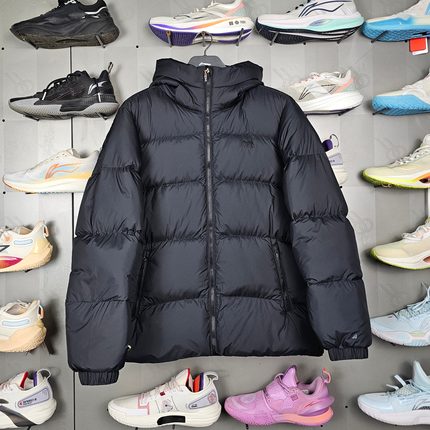 李宁男子羽绒服2025冬新款中国文化故宫联名鸭绒短羽绒服AYMV191