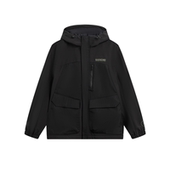 休闲男运动风衣AFDV871 加绒保暖时尚 李宁韦德系列2025年冬季 新品