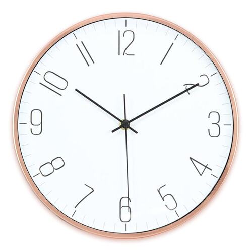 定制复古挂钟 时尚客厅时钟创意个性钟表大气现代轻奢玫瑰金clock