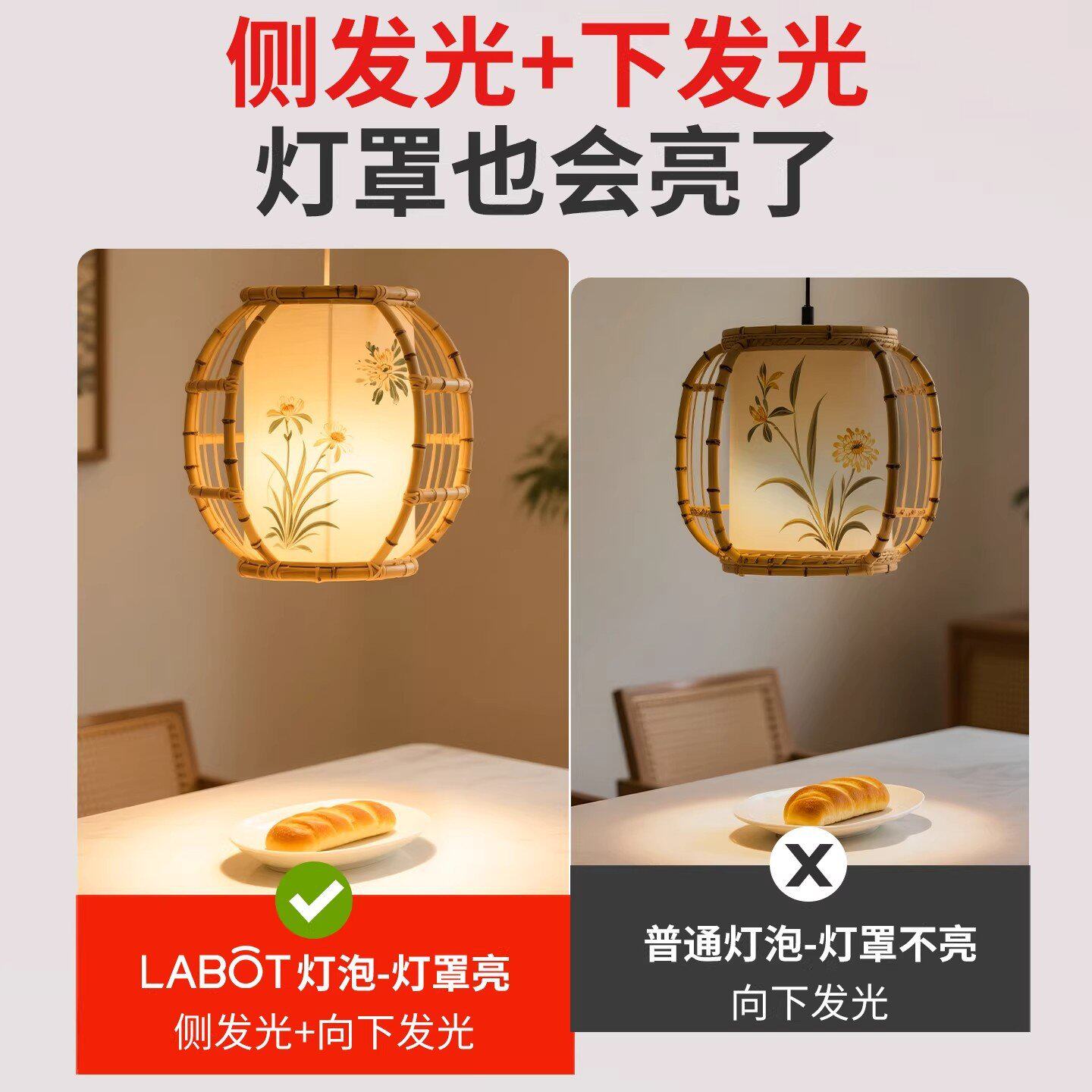 高显色led餐厅专用灯泡聚光饭店餐饮餐桌吊灯光源防眩e27螺口射灯