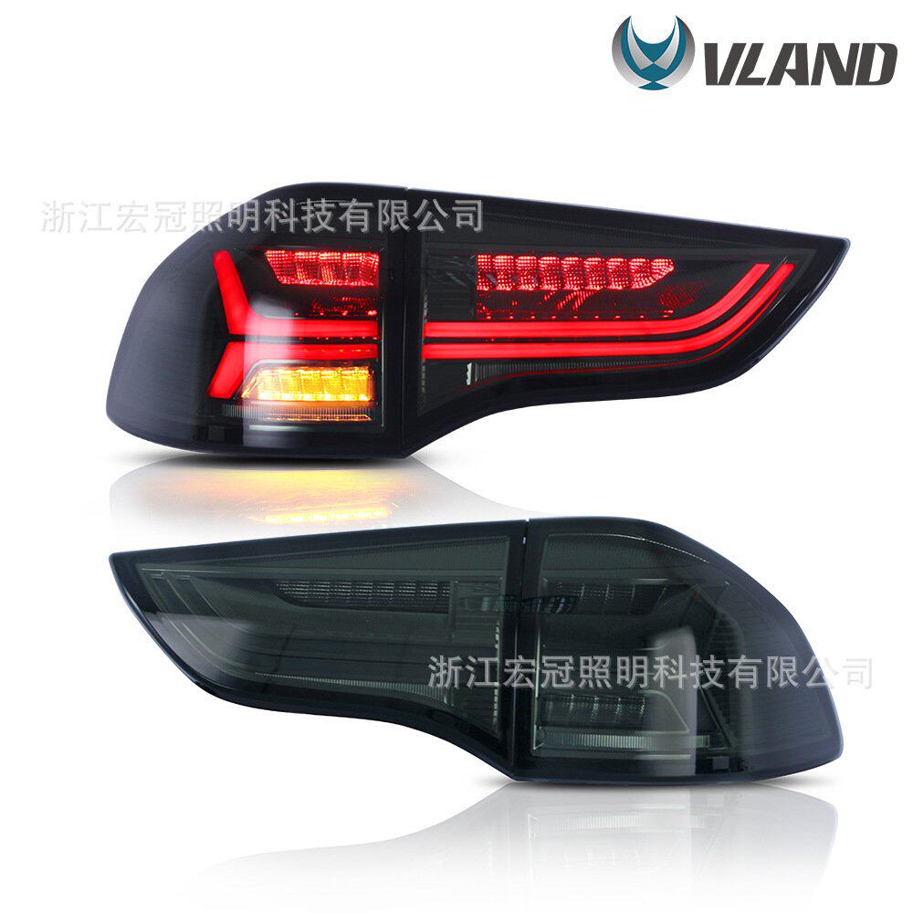 适用于2011-2018款三菱帕杰罗汽车led尾灯总成改装刹车灯总成