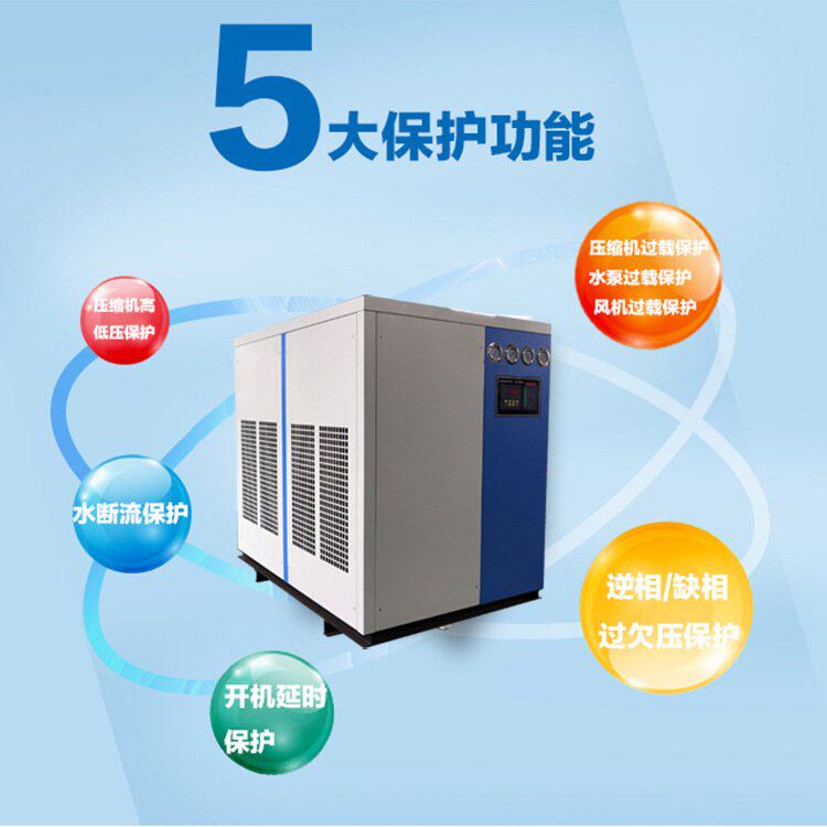 20年厂家定制工业冷水机宁波5匹风冷式冷水机注塑模具制冷机设备