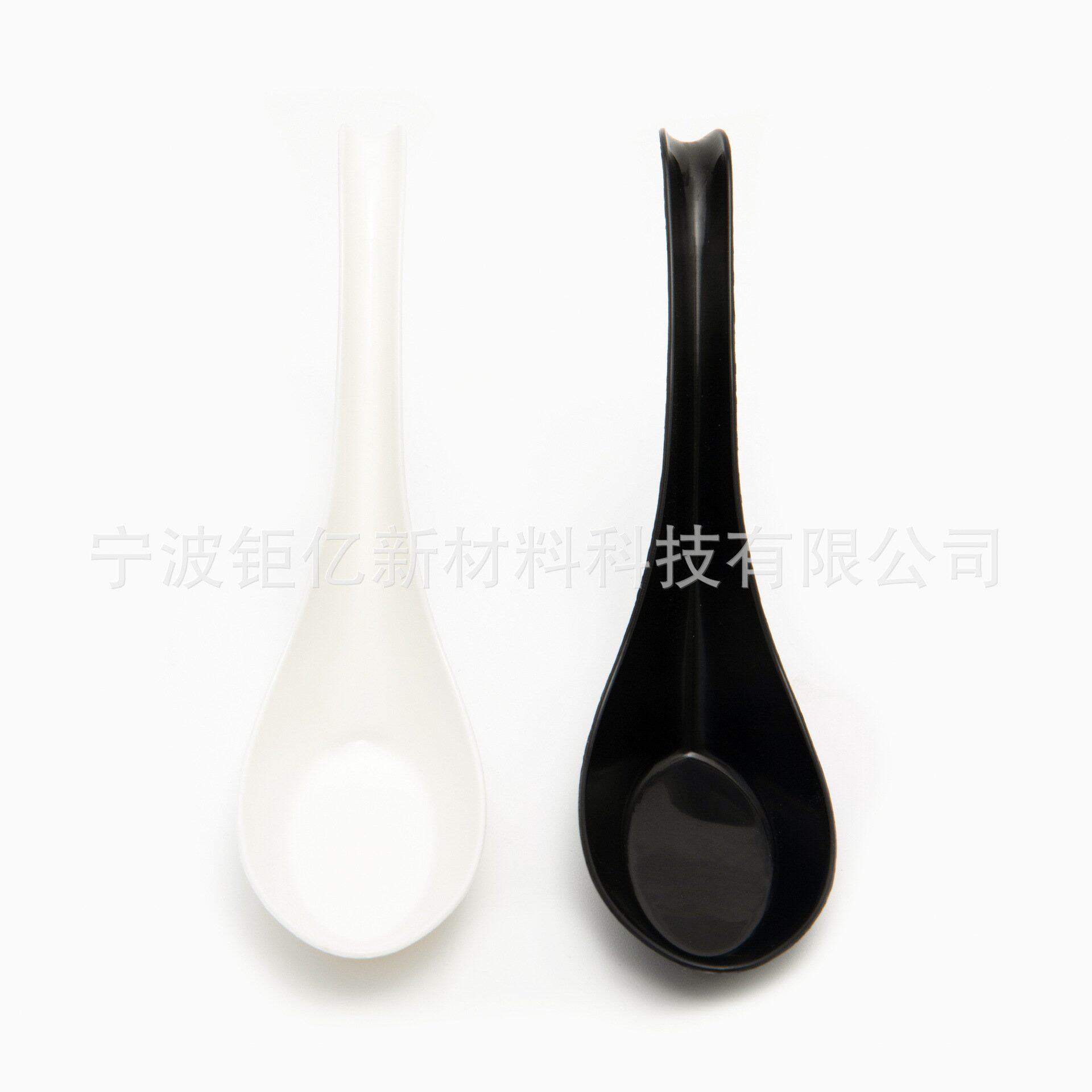 玉米淀粉环保中式汤勺汤匙调羹一次性餐具可降解外卖打包独立包装