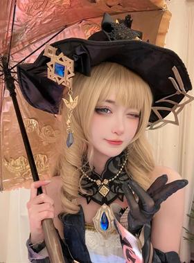 原神cos枫丹大小姐娜维娅cosplay服装全套游戏二次元动漫c服假发
