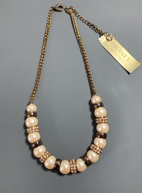 Vintage中古美国MONET打标巧克力