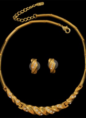 Vintage中古品牌打标经典素金款