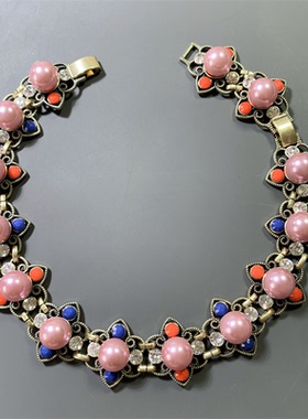 Vintage中古宫廷风复古唯美紫色