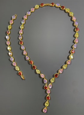 Vintage中古西洋古董回流重工彩