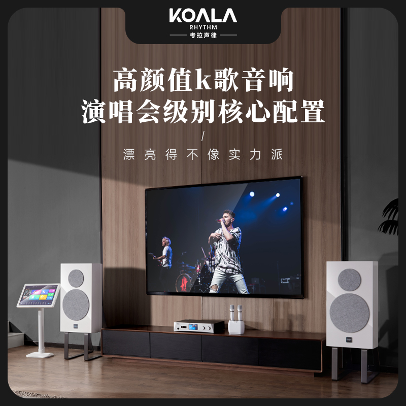 考拉声律高颜值专业音响套装K歌