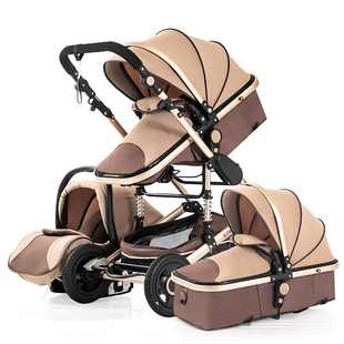 高景观婴儿推车可坐可躺轻便折叠多功能儿童车避震宝宝四轮推车