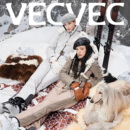 保暖防风防水3L耐磨休闲老钱风 套装 VECVEC单双板户外修身 滑雪衣裤