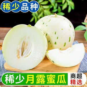山东哈瓜整箱奶香沙地月露梦露流星蜜瓜冰淇淋甜瓜新鲜