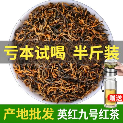 英德英红九号红茶正宗养胃茶正品特级浓香型散装250g