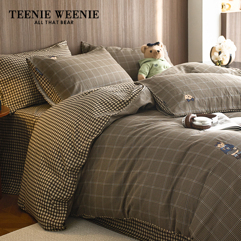 TeenieWeenie小熊全棉四件套