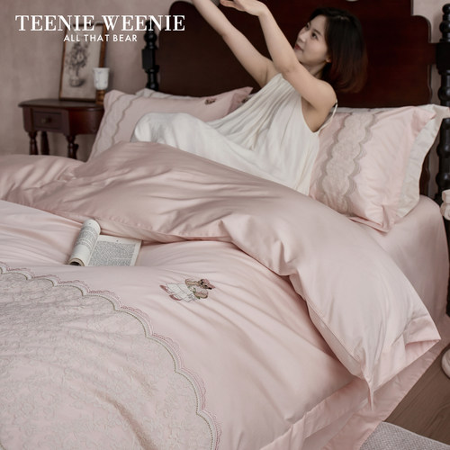 TeenieWeenie法式蕾丝花边四件套