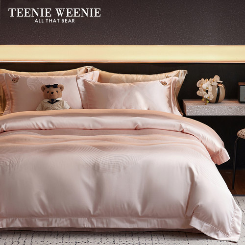 TeenieWeenie提花四件套轻奢床单