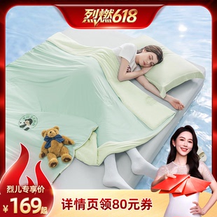 【烈燃618！】TeenieWeenie小熊刺绣锦纶凉感夏凉被
