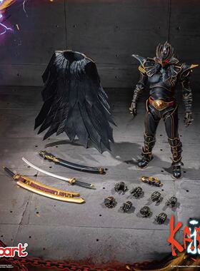 YOLOPARK鸦KARAS AMKPRO乙羽鸦新生可动手办人偶忍者武士模型摆件