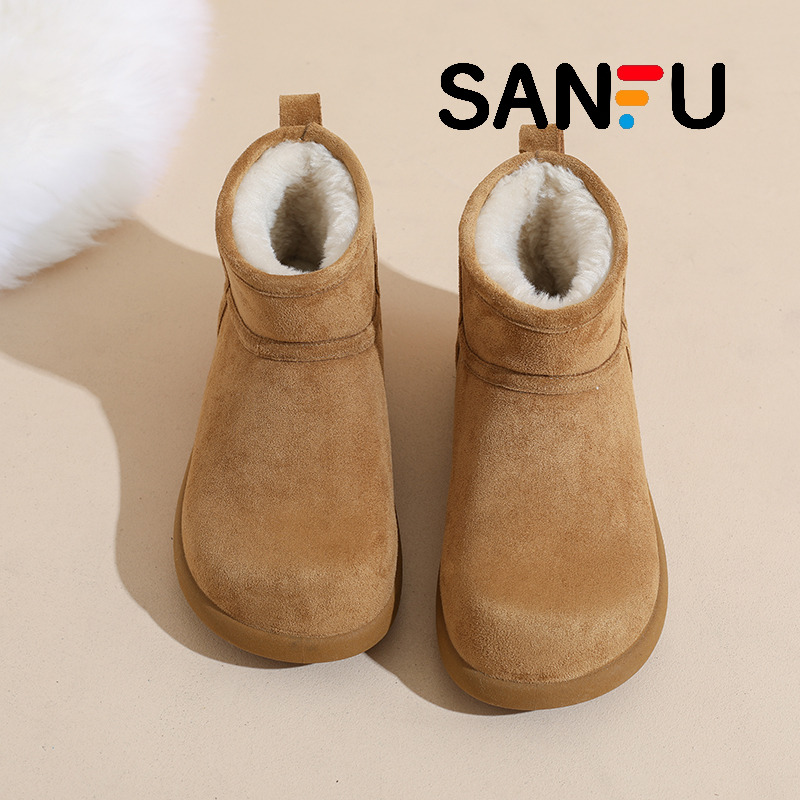 厚底雪地靴女2025新款