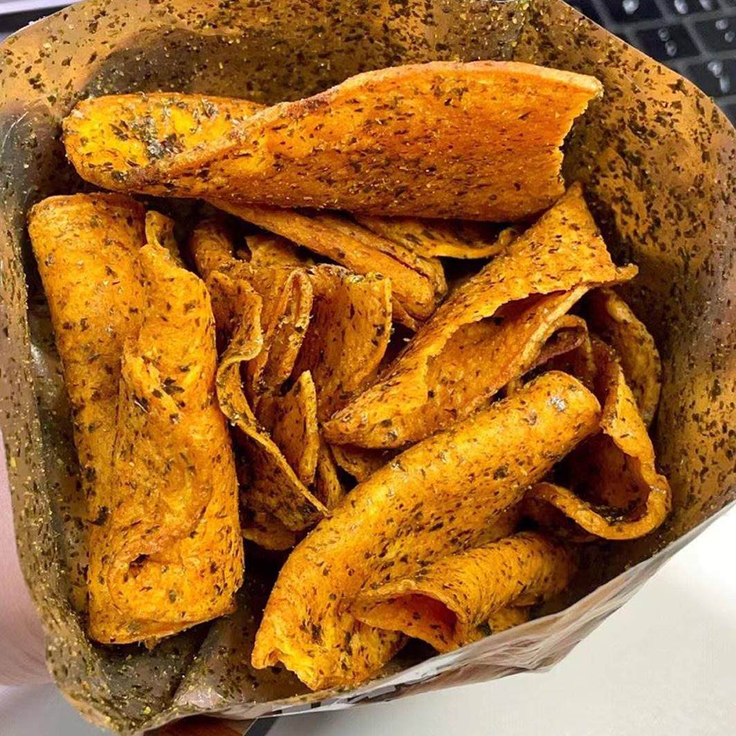 甘梅地瓜片香脆海苔红薯片甘梅番薯片红薯脆片番薯干 干红薯脆片