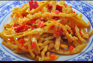 【80年代小芳桐桐专享】香辣橘子皮400G/罐江西特产橘子皮