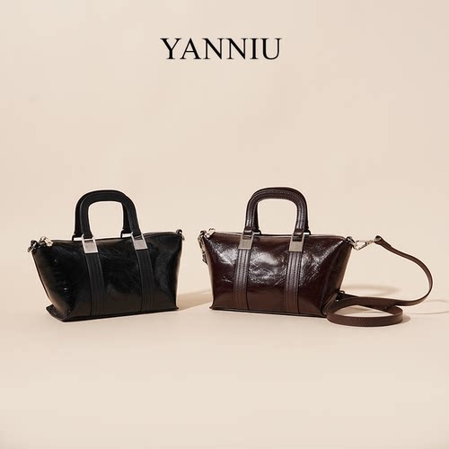 岩牛单肩包托特中包休闲时尚单品