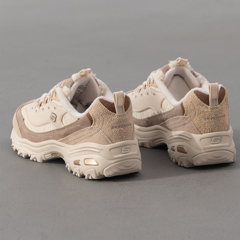 斯凯奇加绒熊猫鞋女冬季新款保暖老爹鞋鞋运动休闲鞋雪地靴,女鞋,时尚休闲鞋,淘宝优惠券,粉丝福利购,淘宝优惠卷