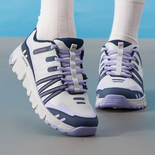 Skechers2025秋新款女鞋运动休闲鞋耐磨徒步鞋时尚老爹鞋