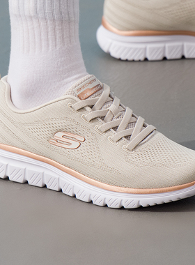 斯凯奇（Skechers）女鞋 2026新款春季运动鞋GRACEFUL 4.0缓震透
