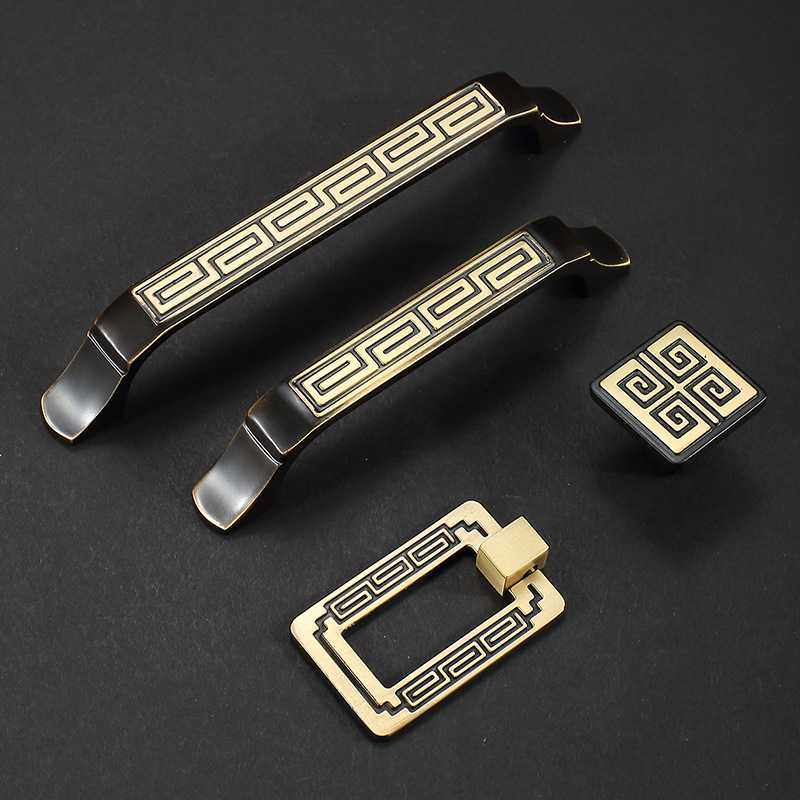 新款直销纯铜拉手柜门抽屉实木橱柜子把手衣柜门仿古中式拉手全铜,基础建材,小拉手,淘宝优惠券,粉丝福利购,淘宝优惠卷