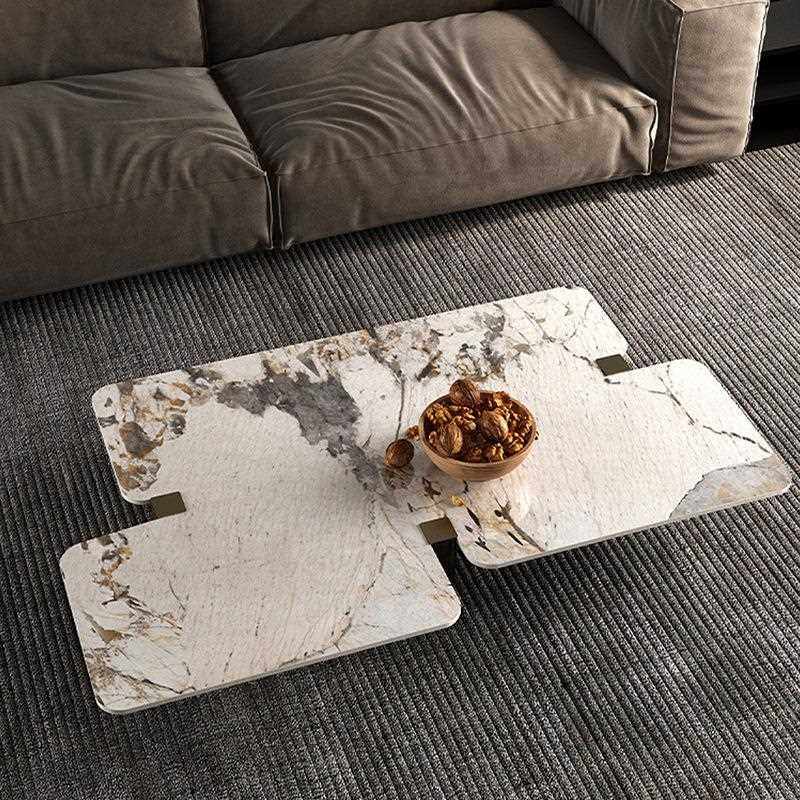 新款直销意式岩板茶几家用异形茶几潘多拉现代简约客厅设计师创意