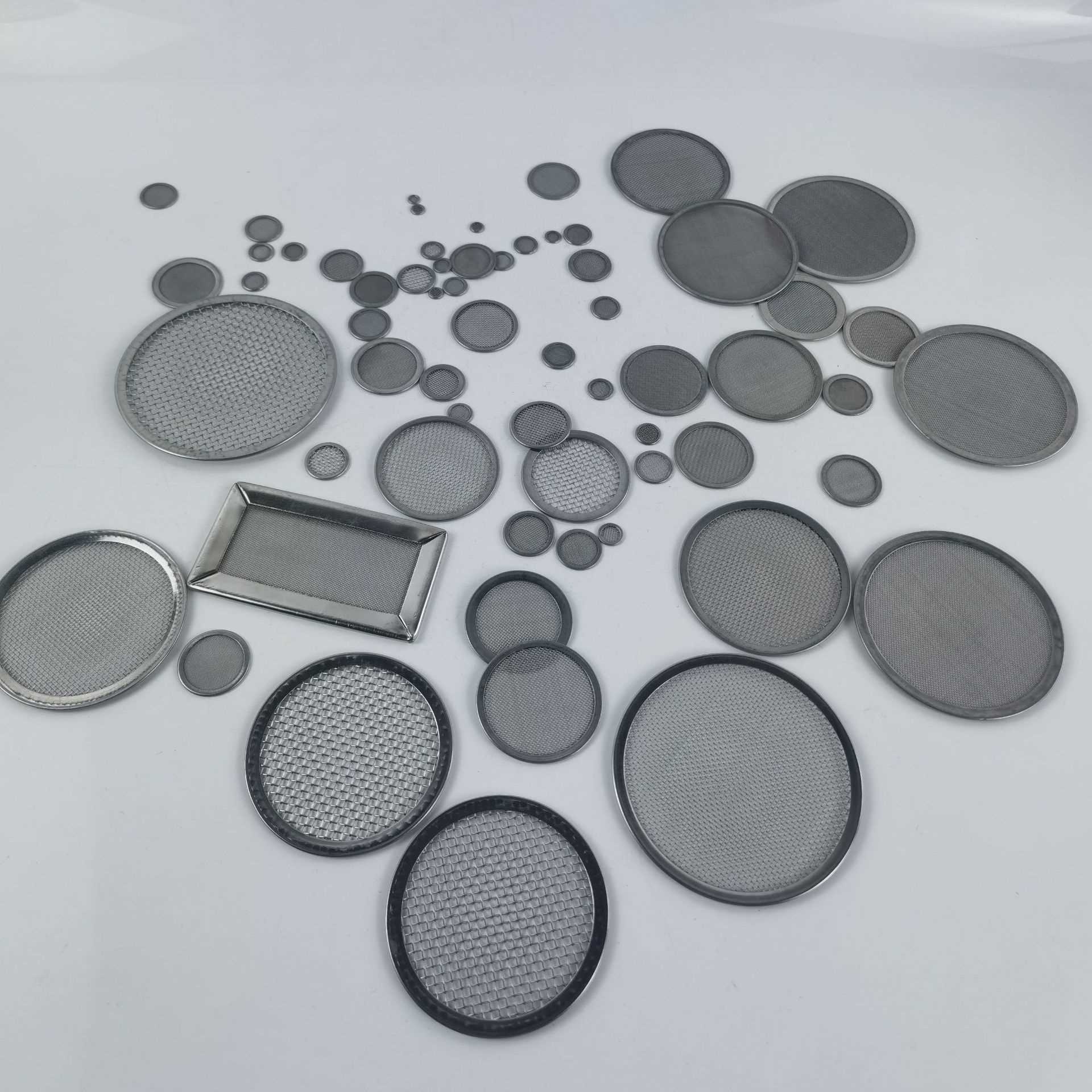 新款直销【过滤网】304不锈钢包边过滤网过滤网片圆形方形过滤网