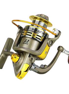 新款直销渔轮 GS1000-7000金属头渔轮鱼轮鱼线轮渔线轮抛海竿 纺