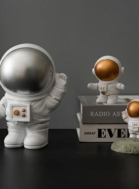 新款直销ins风创意宇航员小摆件办公桌装饰品北欧迷你太空人可爱