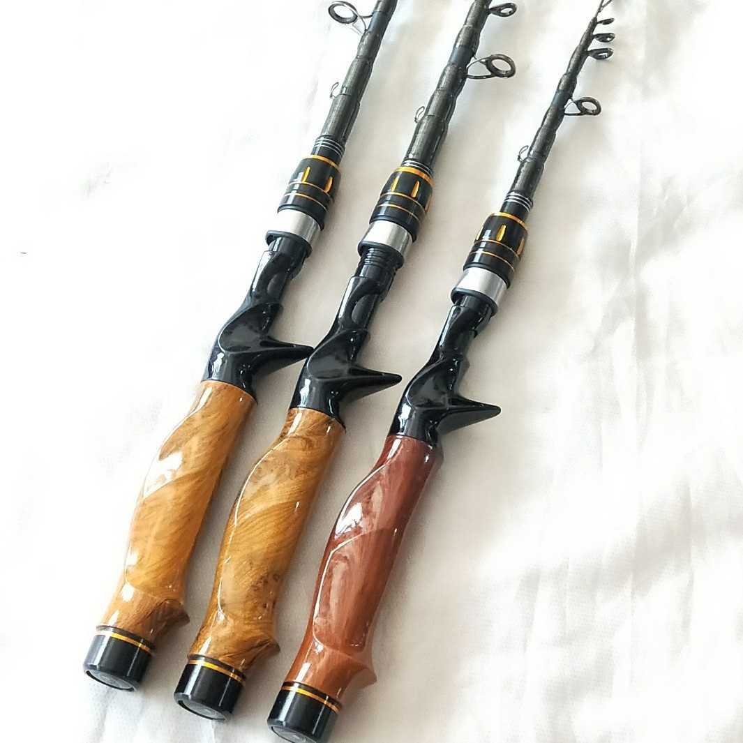 新款直销枪柄伸缩路亚竿冬钓竿短节海竿冰钓竿抛竿矶竿路滑竿钓鱼