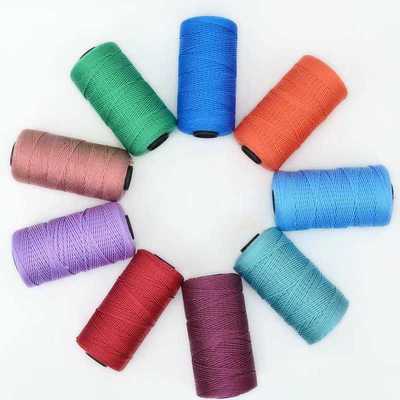 新款直销三股锦纶线合股线勾包线编勾帽子鞋子线汽车坐垫冰丝毛线