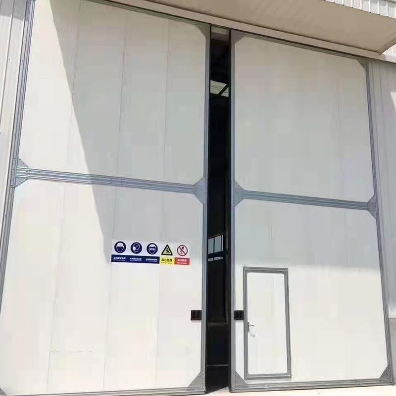 新款直销供应车间平移门自动平移门仓库厂房平移门工业大门电动推