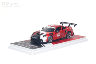 ARBox 1/64 保时捷911 GT3 Cup 亚洲卡雷拉杯 2026 黑白红