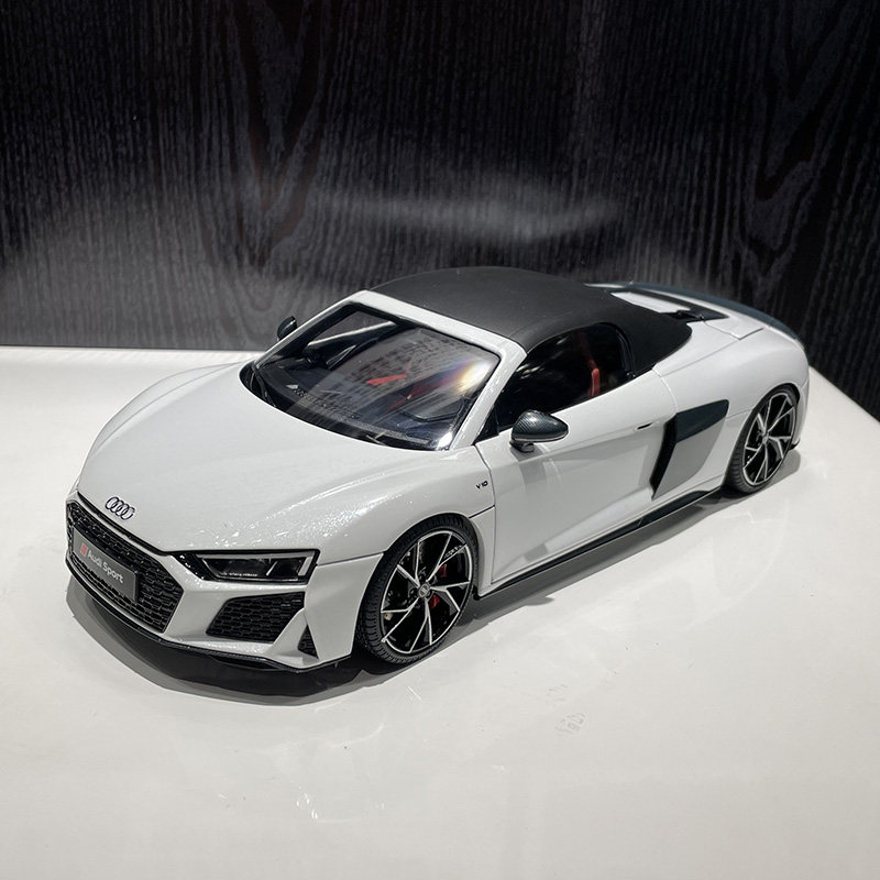 KengFai其辉1:18 奥迪R8 2021款敞篷AUDI R8合金仿真汽车模型收藏