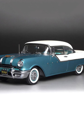 SunStar太阳星1：18白金版 庞蒂克Pontiac博纳维尔老爷车汽车模型