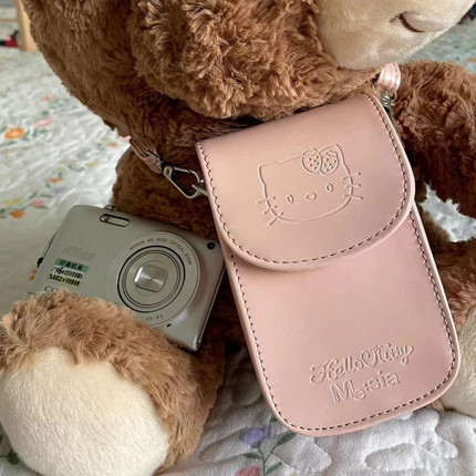hello kitty相机包适用于索尼黑卡M7卡片机CCD可爱仙女斜跨单肩包