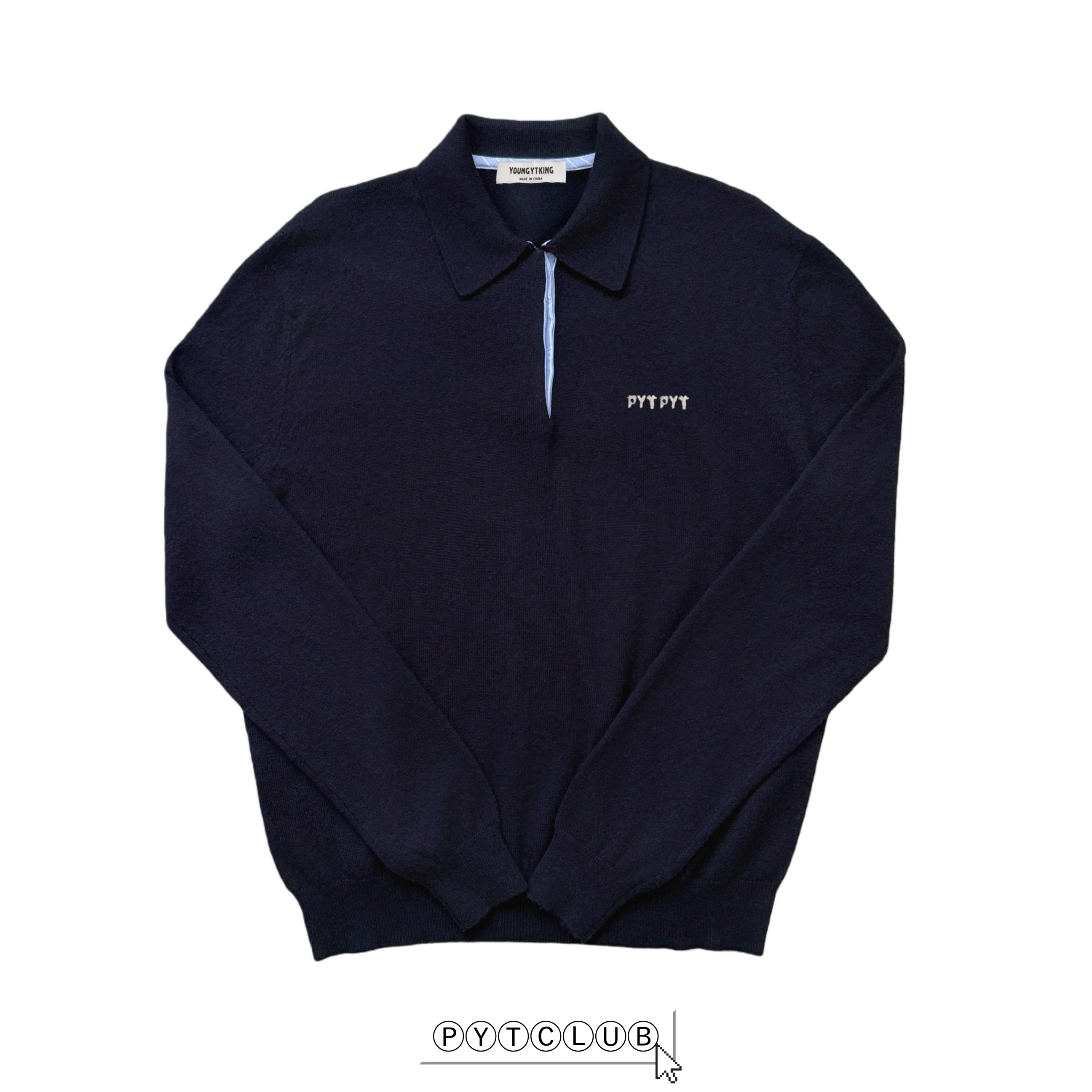 FW25StripedPatchworkPoloStock