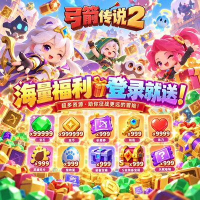 弓箭传说BT版 开局领取海量资源邮件领取代金装备宝箱非单机版