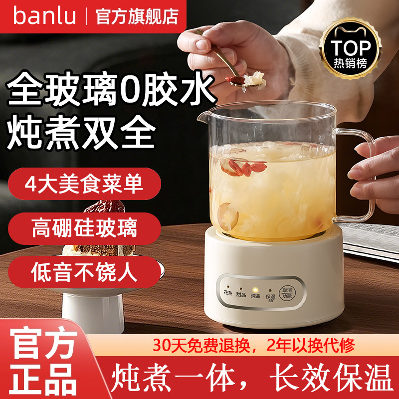 电热水壶养生壶小型煮茶炉花茶多功能煮茶器一人mini办公室烧水壶