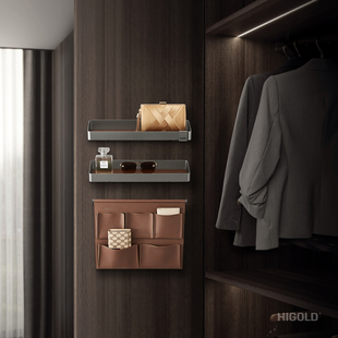 悍高葆碟BV系列高级灰饰物收纳袋小管家门后收纳日常物品 706121S