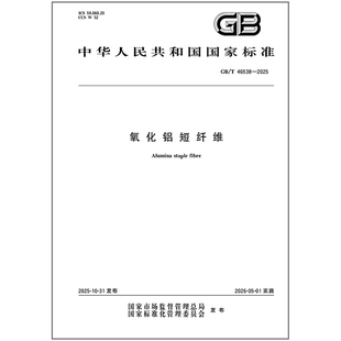 纸质图书 2025 46538 氧化铝短纤维
