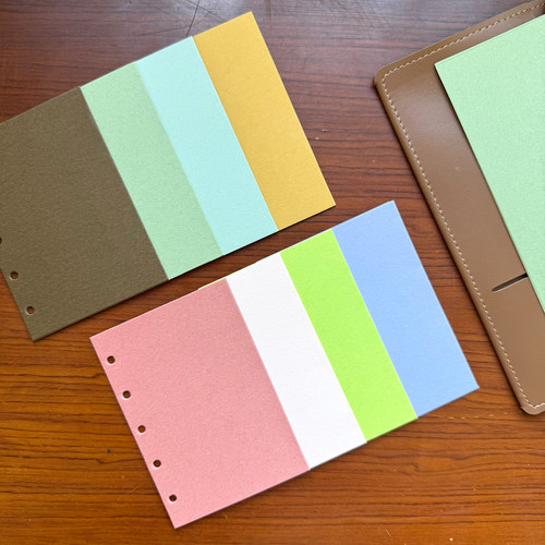 【M5/A7/A6per】麻辣糯米周 旧色时光进口特种纸活页内页彩纸纸砖